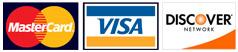 MasterCard, Visa, Discover
